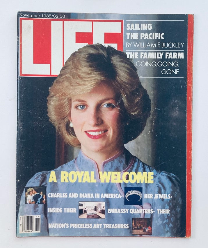 VTG Life Magazine November 1985 Vol 8 No. 12 Princess Diana No Label