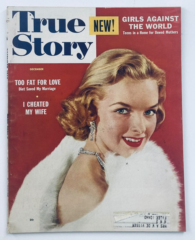 VTG True Story Magazine December 1953 Vol 69 No. 5 Cover Girl Lois Gunas