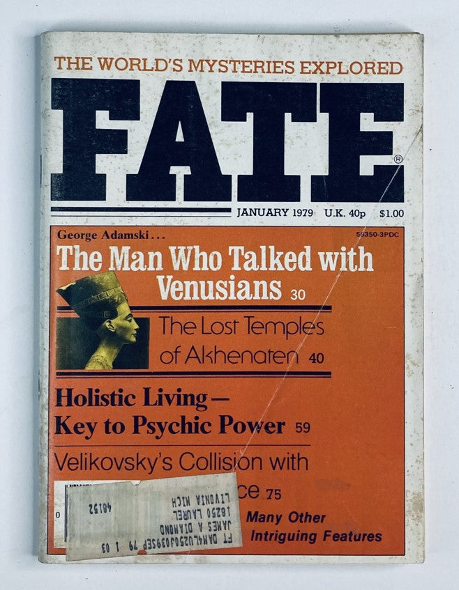 VTG Fate Magazine January 1979 Vol 32 No. 1 The Man Who Talked with Venusians