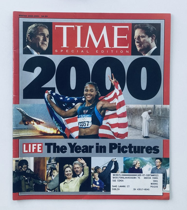 Time Magazine Special Edition Winter 2000-2001 The Year in Pictures in Year 2000