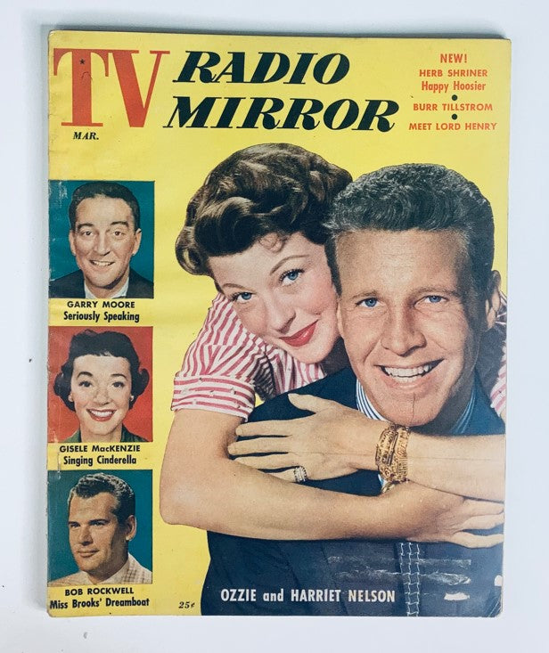 VTG TV Radio Mirror Magazine March 1955 Vol 43 No. 4 Ozzie and Harriet Nelson