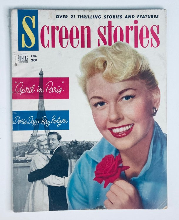 VTG Screen Stories Magazine February 1953 Vol 49 No. 9 Doris Day No Label