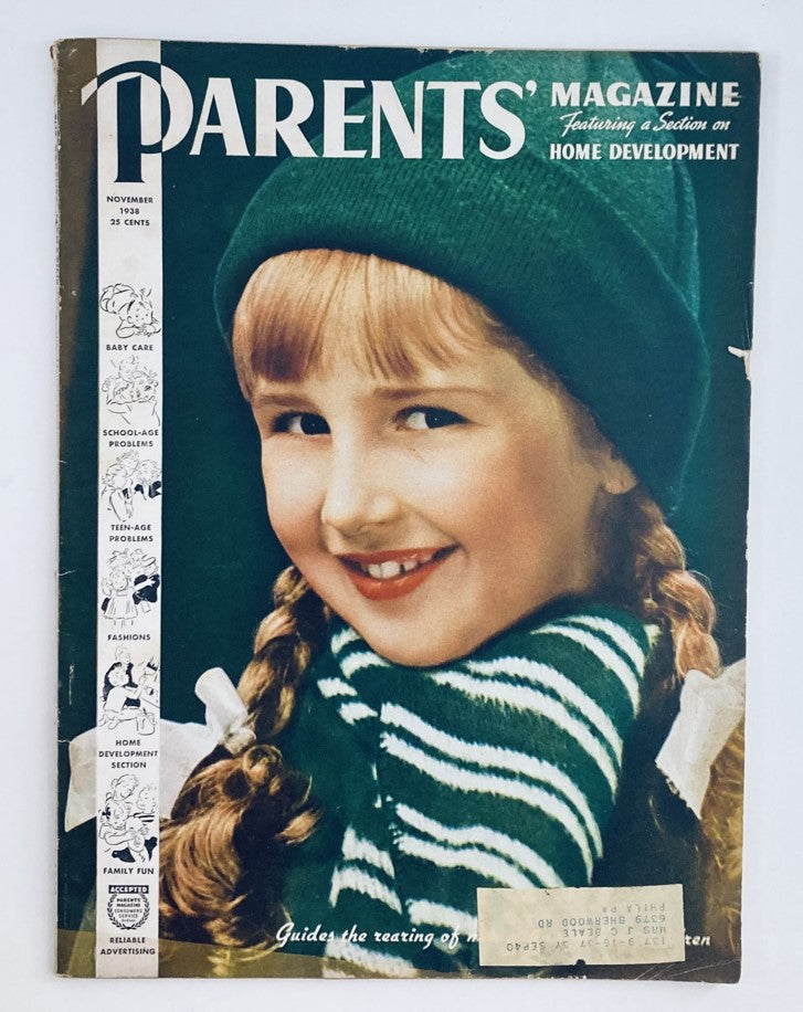 VTG Parents' Magazine November 1938 Sunshine The Whole Year Round