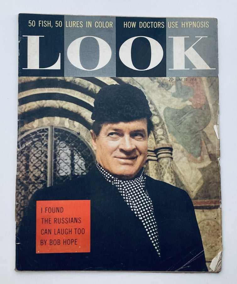 RES* VTG Look Magazine June 10 1958 Vol 22 No. 12 Bob Hope in Russia No Label