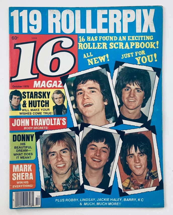 16 Magazine October 1976 John Travolta, Donny Osmond, Starsky & Hutch No Label