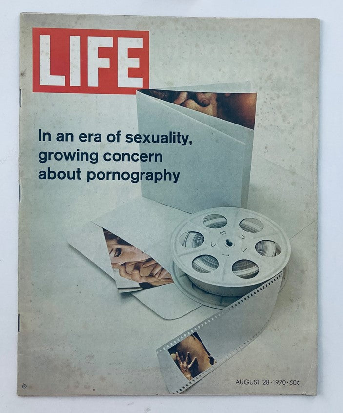 VTG Life Magazine August 28 1970 Newsstand Sexuality and Pornography Concern