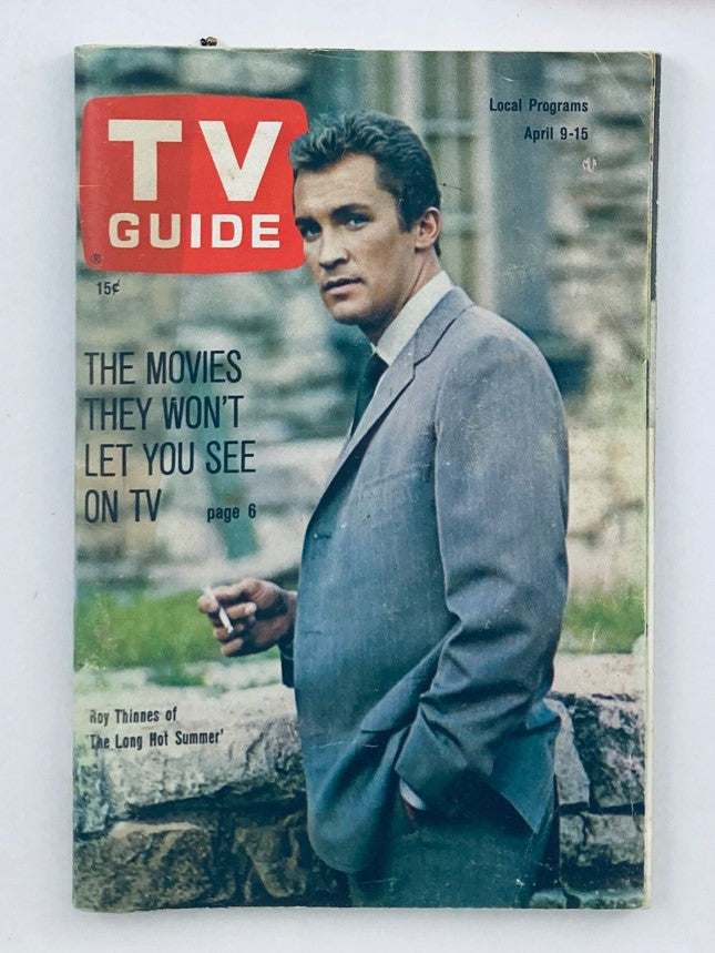 TV Guide Magazine April 9 1966 #680 Roy Thines SoCal Ed. No Label