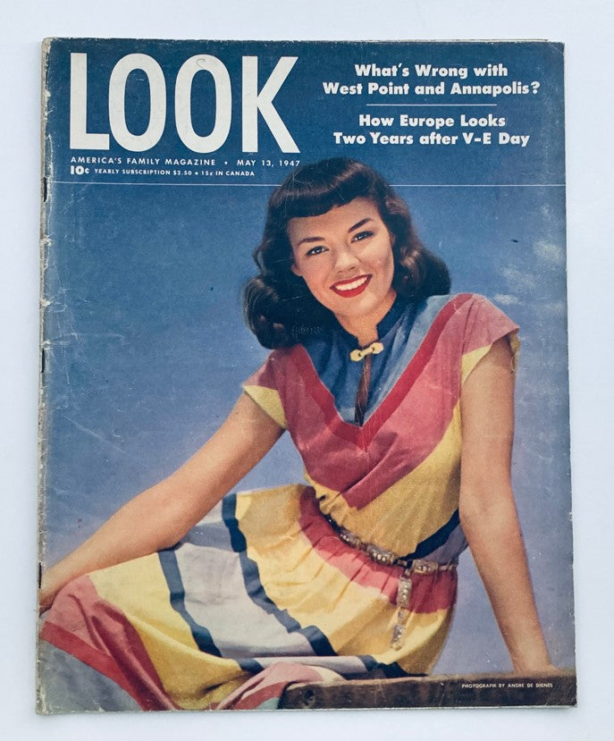 VTG Look Magazine May 13 1947 Vol 11 No. 10 The New American Mother No Label