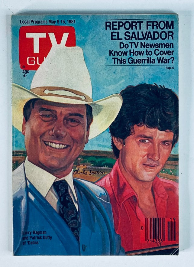 TV Guide Magazine May 9 1981 #1467 Larry Hagman Nashville Ed. No Label