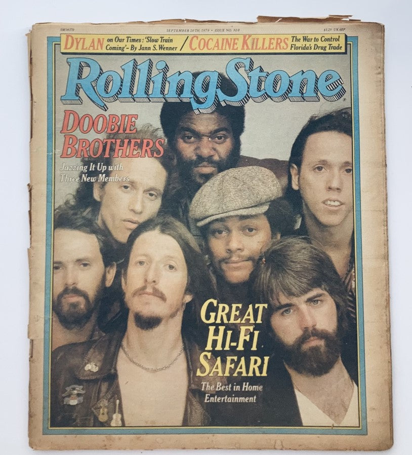 VTG Rolling Stone Magazine September 20 1979 No. 300 Doobie Brothers No Label