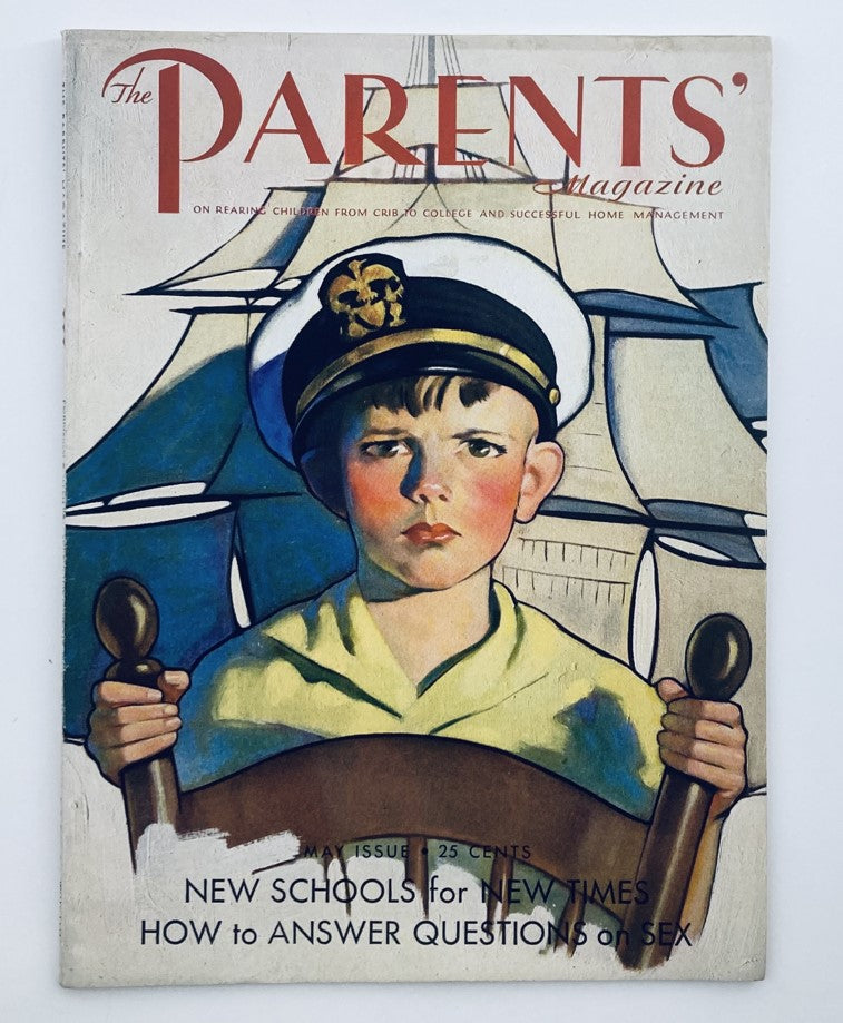 VTG The Parents' Magazine May 1933 Vol 8 No. 5 For Fathers Only* No Label