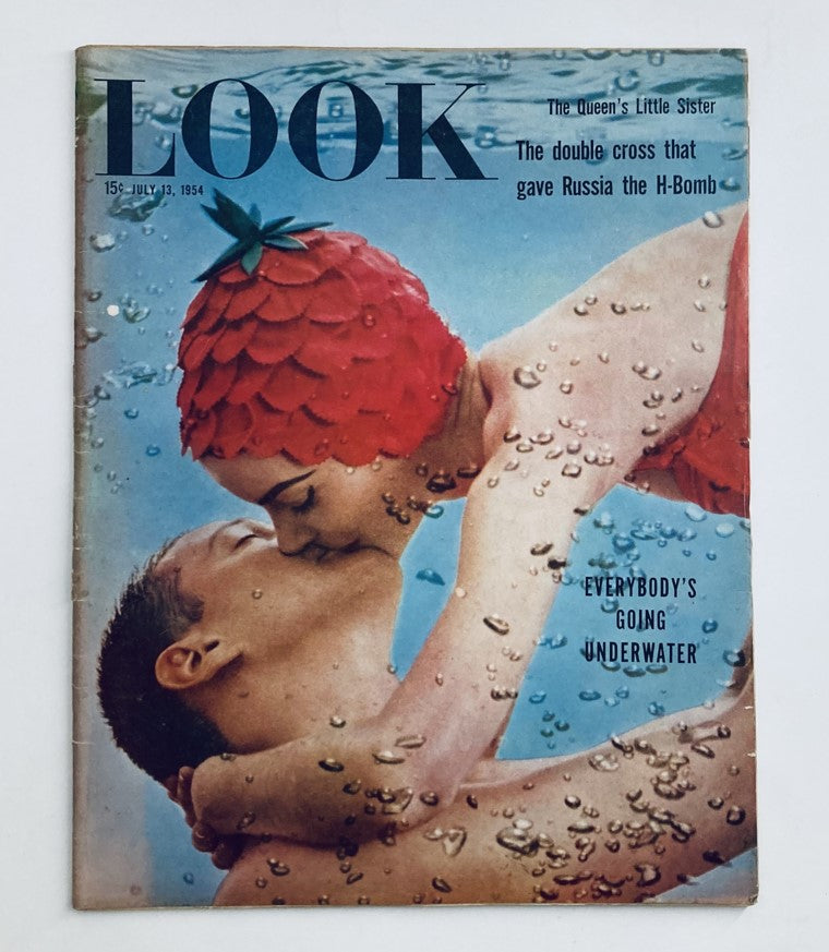 VTG Look Magazine July 13 1954 Vol 18 No. 14 Sea Pony Round Up No Label