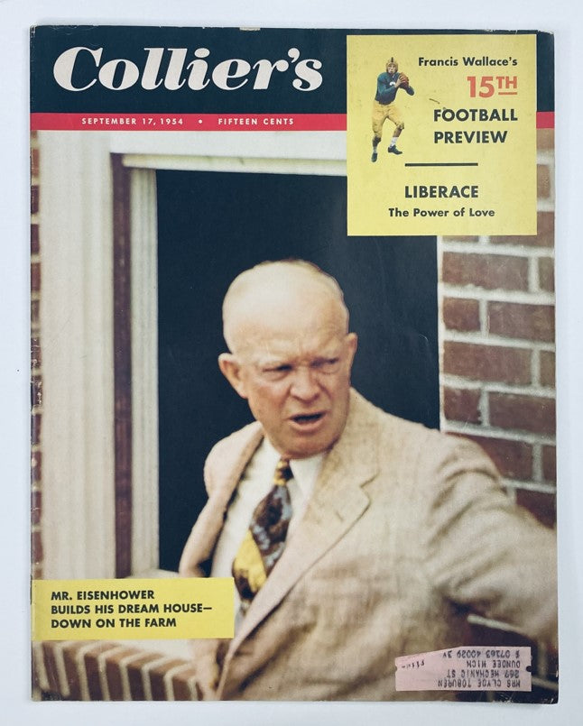 VTG Collier's Magazine September 17 1954 Vol 134 No. 6 Dwight Eisenhower