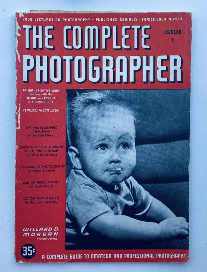 The Complete Photographer Magazine September 20 1941 Photography first issue