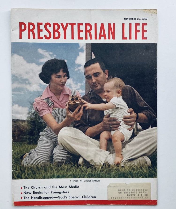 VTG Presbyterian Life Magazine November 15 1959 Donna Rene Camp Cover