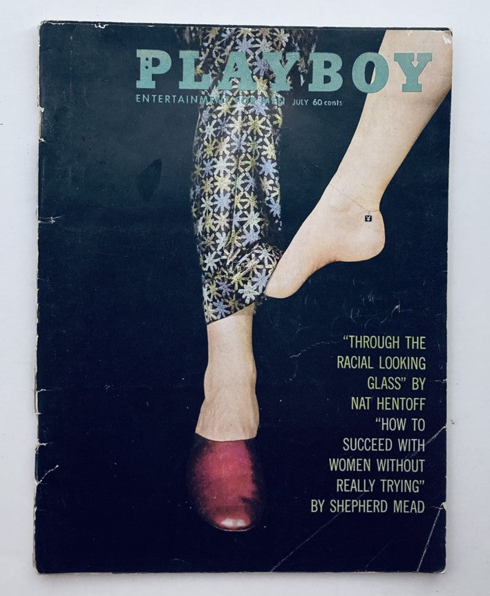 VTG Playboy Magazine July 1962 Unne Terjesen w Centerfold No Label