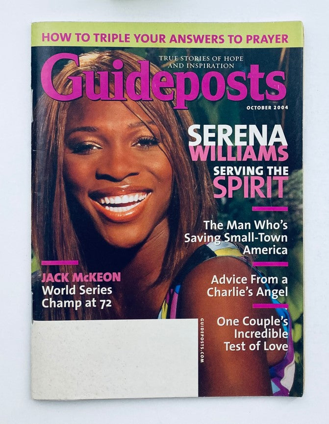 Guideposts Magazine October 2004 Vol 59 No. 8 Serena Williams No Label