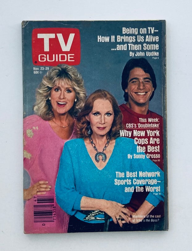 TV Guide Magazine November 23 1985 Tony Danza, Judith Light Dayton Ed. No Label