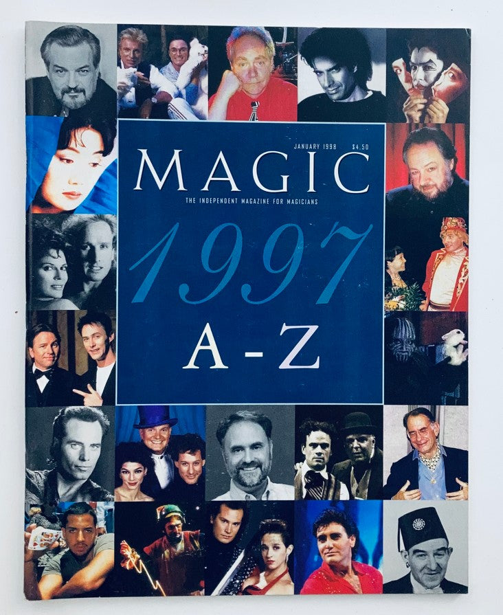 VTG Magic Magazine for Magicians January 1998 The 1997 from A - Z No Label