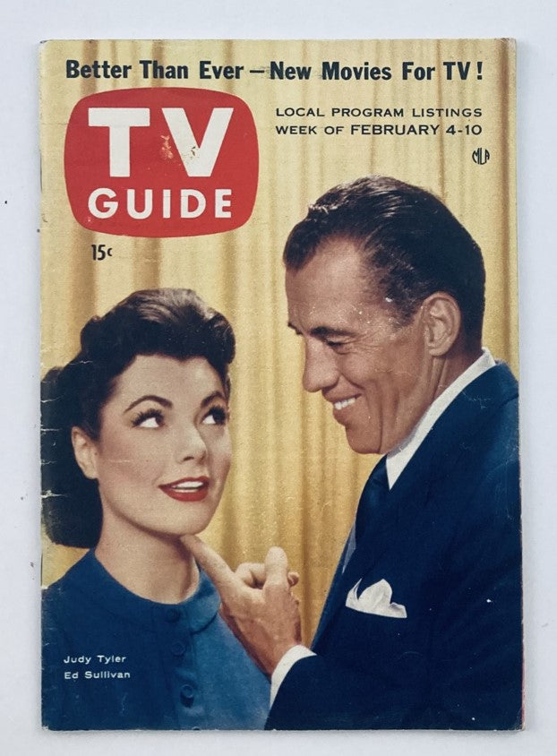 TV Guide Magazine February 4 1956 Judy Tyler Southern Minnesota Ed. No Label