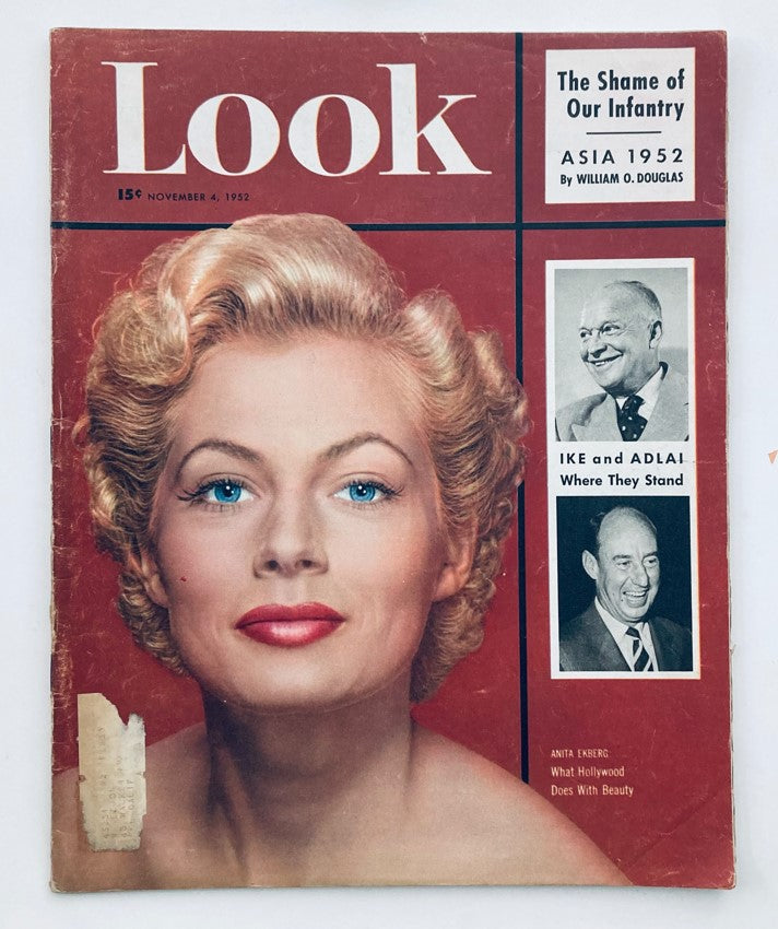 VTG Look Magazine November 4 1952 Vol 16 No. 23 Gen. Dwight D. Eisenhower