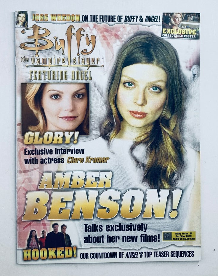 Buffy The Vampire Slayer October 2005 Issue 21 Clare Kramer & Amber Benson VG