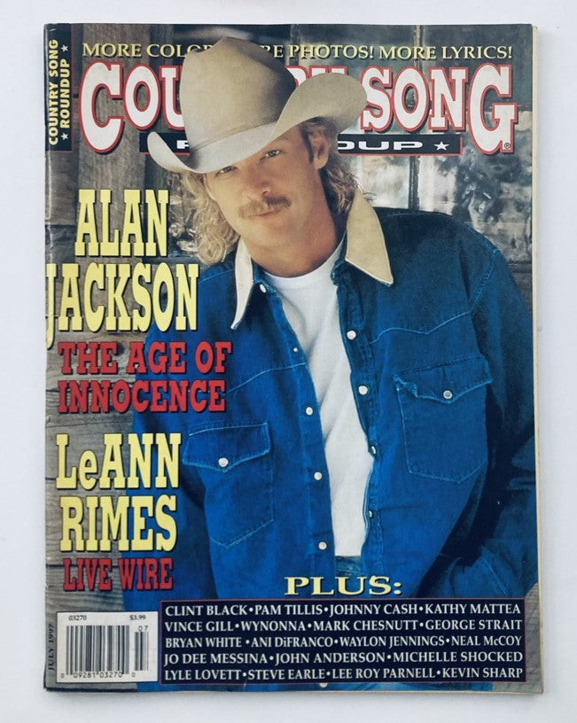 Country Song Roundup Magazine July 1997 Vol 49 No. 440 Alan Jackson No Label