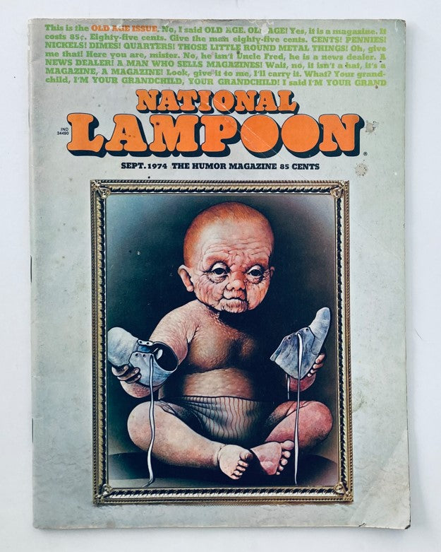 Vtg National Lampoon Magazine September 1974 Vol 1 No 54 Safari Safety Classic Edition