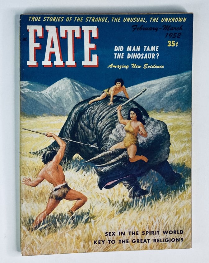 VTG Fate Magazine February 1952 Vol 5 No. 2 Key To The Great Religions No Label