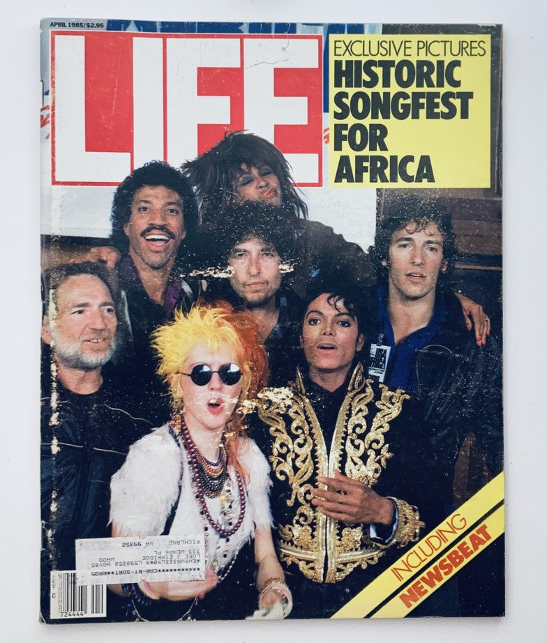 VTG Life Magazine April 1985 Vol 8 No. 4 Michael Jackson & Newsbeat