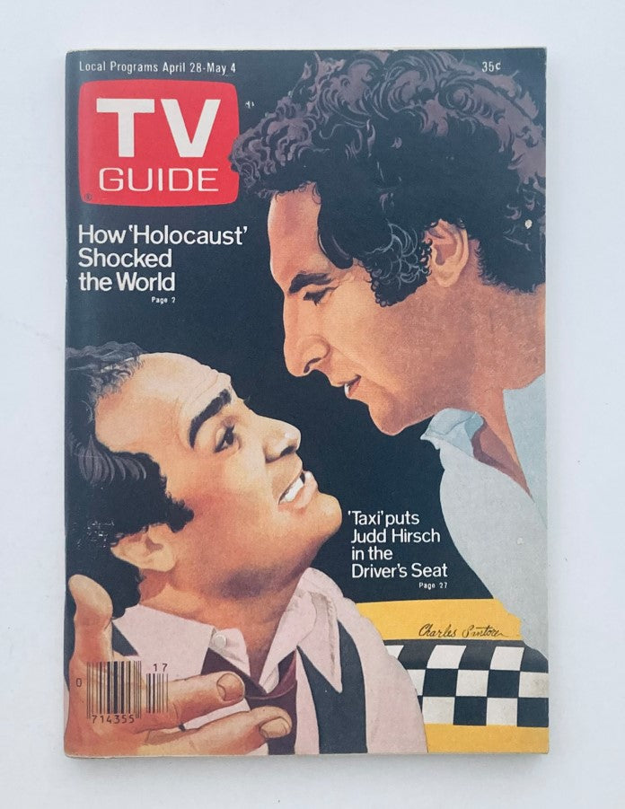 TV Guide Magazine April 28 1979 Judd Hirsch, Danny DeVito NJ-PA Ed. No Label