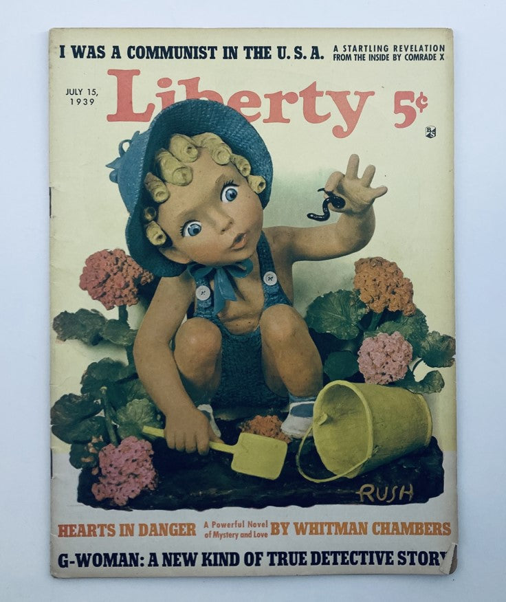 VTG Liberty Magazine July 15 1939 I Was A Communist in the U.S.A. No Label