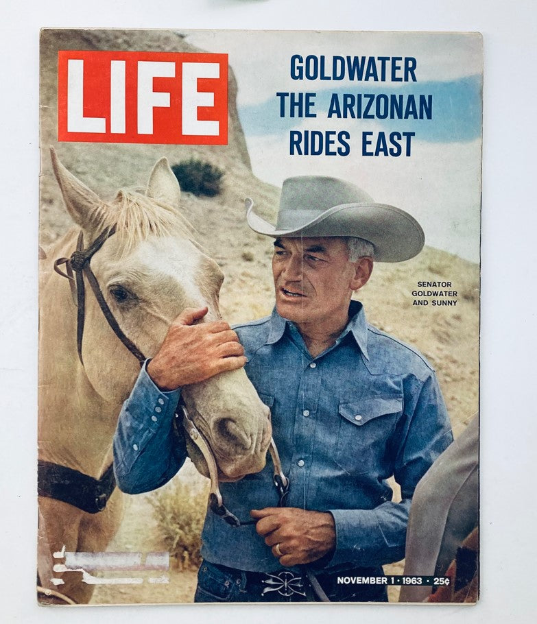 RES* VTG Life Magazine November 1 1963 Vol 55 No. 18 Senator Goldwater and Sunny