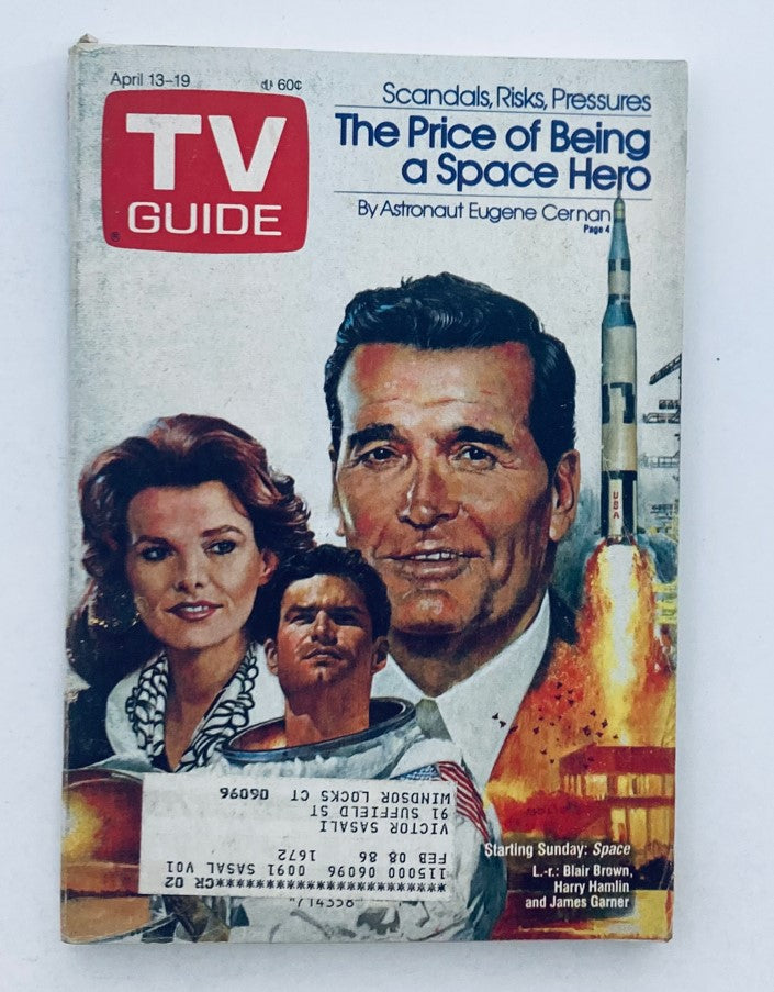 TV Guide Magazine April 13 1985 Blair Brown, James Garner Hartford-New Haven Ed.