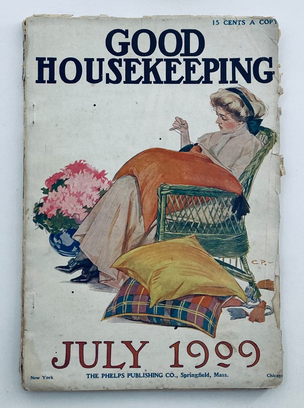 VTG Good Housekeeping Magazine July 1909 New Era for Farm Women No Label