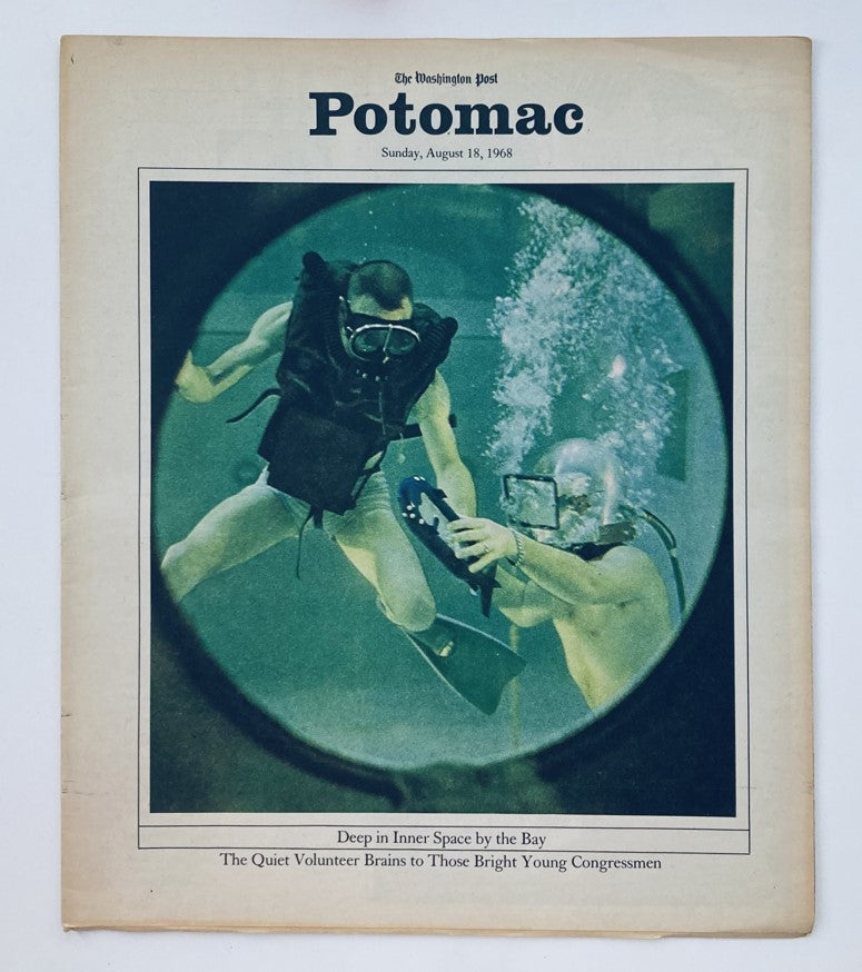 VTG Washington Post Potomac Magazine August 18 1968 Deep in Space No Label