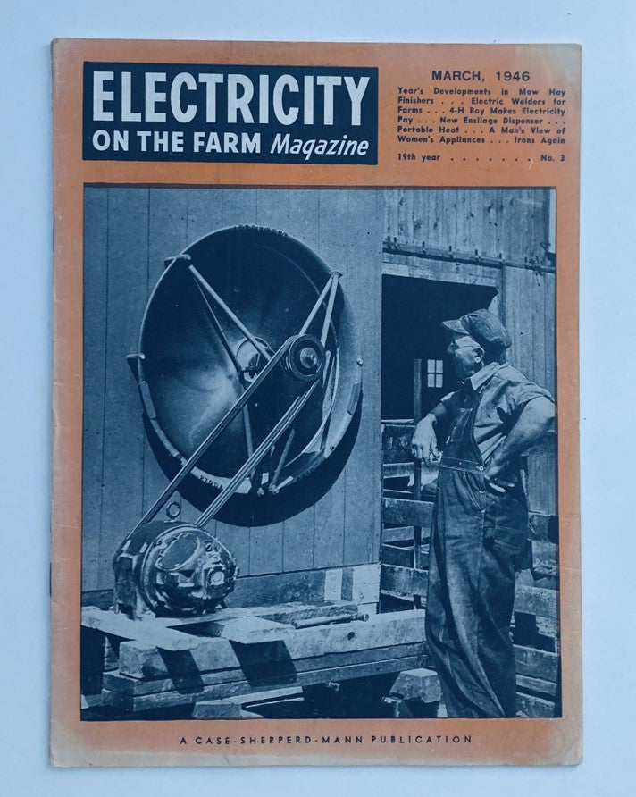 VTG Electricity on the Farm Magazine March 1946 Electric Welders for Farms