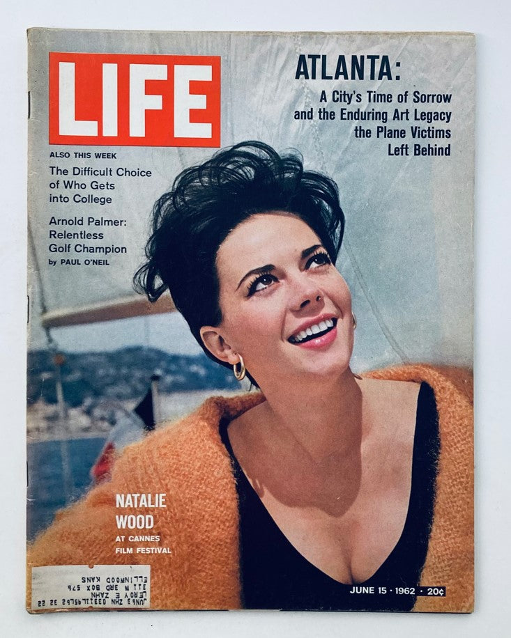 VTG Life Magazine June 15 1962 Vol 52 No. 24 Natalie Wood Cannes Film Festival