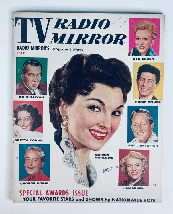 VTG TV Radio Mirror Magazine May 1955 Vol 43 #6 Marion Marlowe No Label