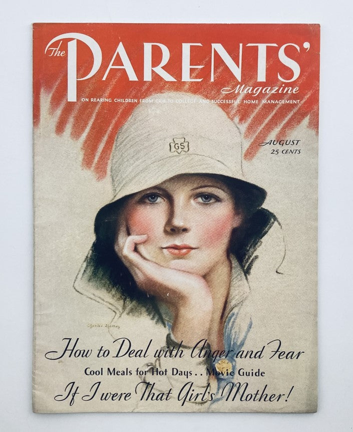 VTG The Parents' Magazine August 1932 Vol 7 No. 8 The Twister Twins No Label