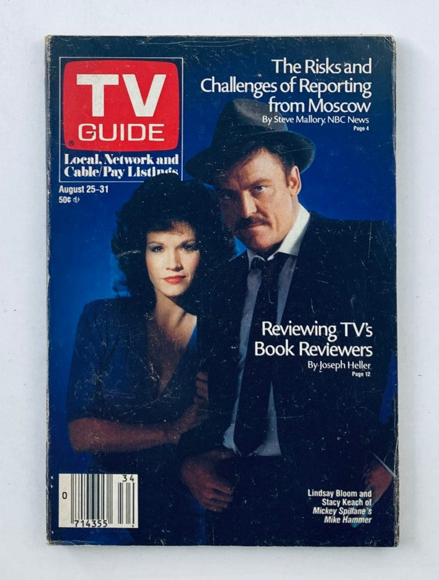 TV Guide Magazine August 25 1984 Stacy Keach & Lindsay Bloom PA Ed. No Label