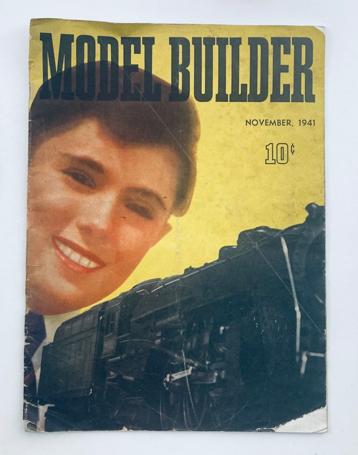 Model Builder Magazine November 1941 Vol 5 No. 28 Real Railroad Saga No Label