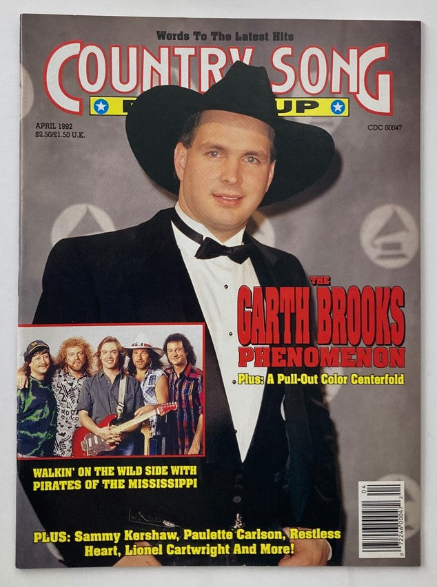 Country Song Roundup Magazine April 1992 Garth Brooks & Sammy Kershaw No Label