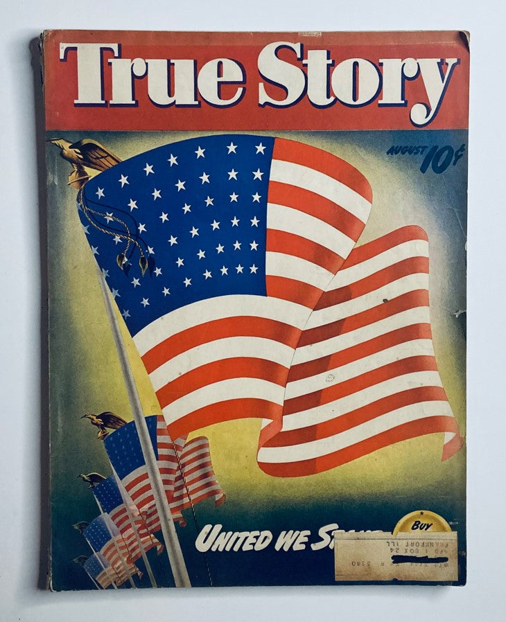 VTG True Story Magazine August 1942 Vol 47 No. 1 The National Whatsit