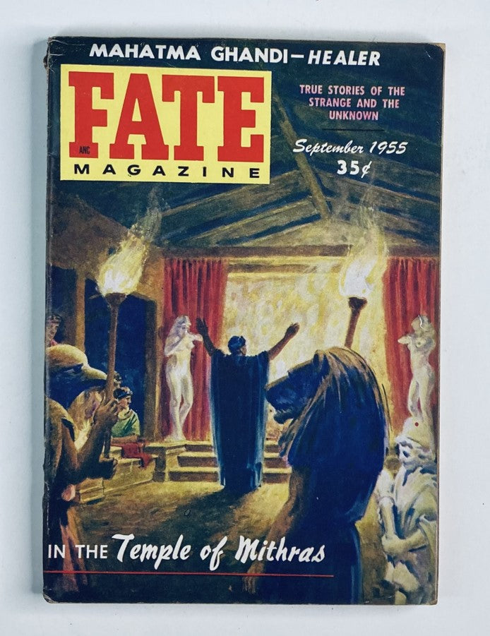 VTG Fate Magazine September 1955 No. 66 In The Temple of Mithras No Label