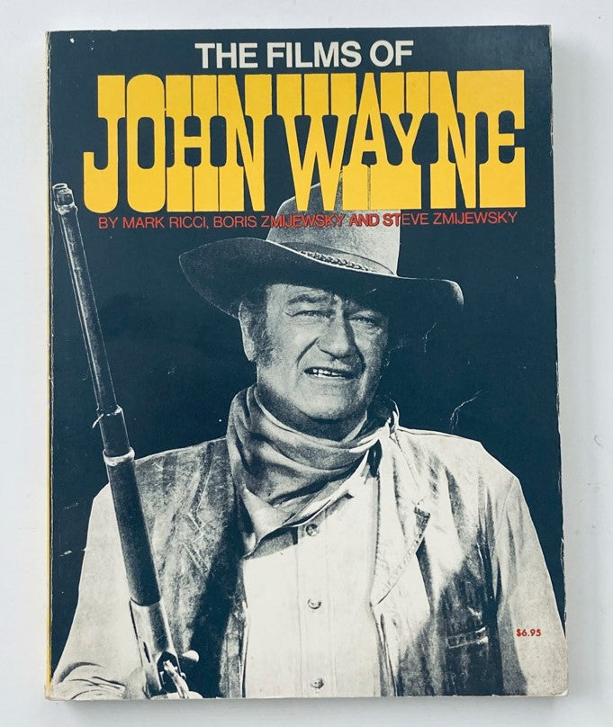 VTG 1976 The Films of John Wayne by Mark Ricci, Boris & Steve Zmijewsky No Label