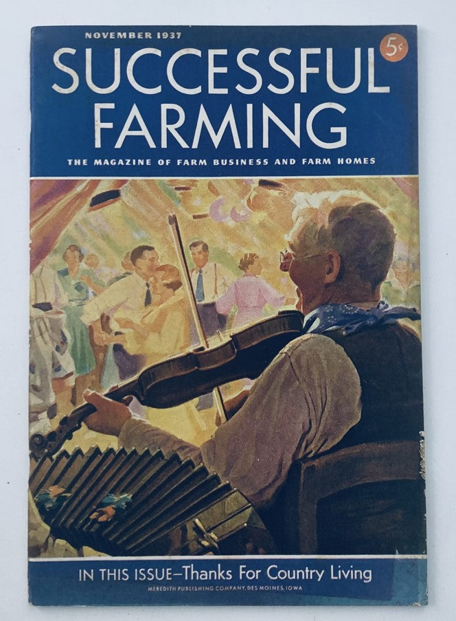 VTG Successful Farming Magazine November 1937 Thanks for Country Living