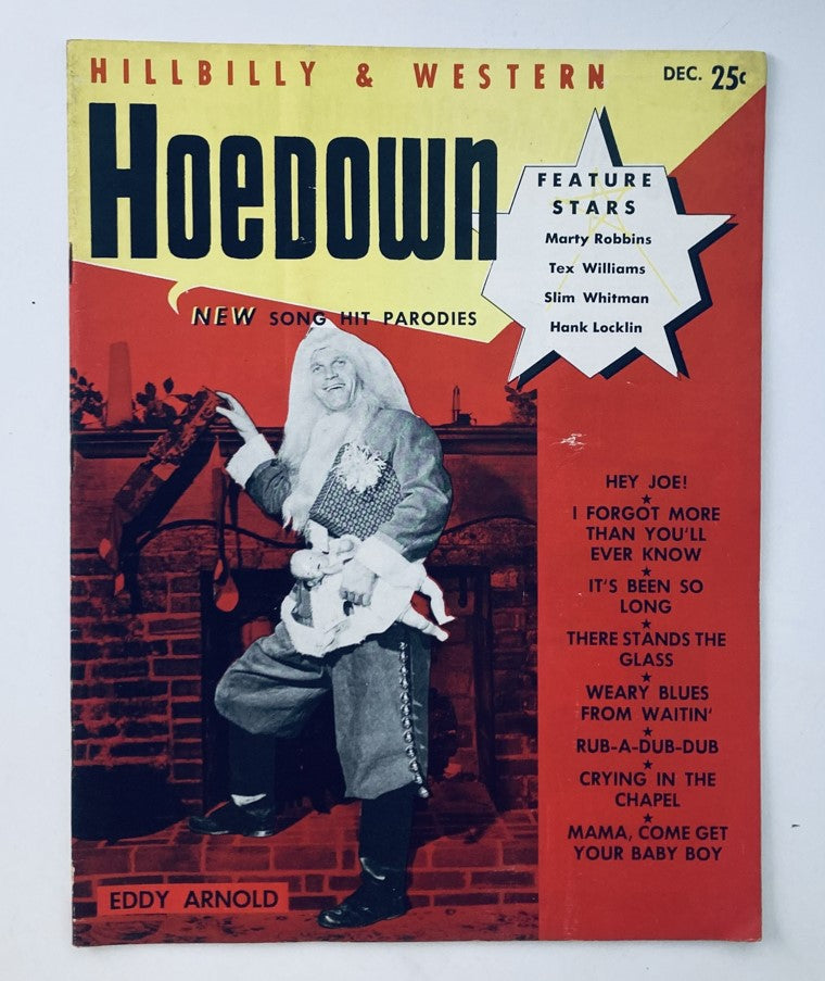 VTG Hoedown Magazine December 1953 Vol 1 No. 4 Eddy Arnold No Label