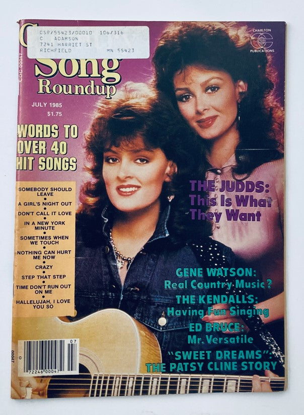 VTG Country Song Roundup Magazine July 1985 The Judds This is What They Want