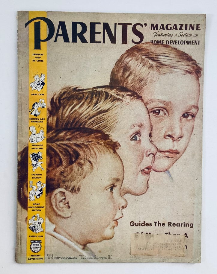 VTG Parents' Magazine January 1939 Vol 14 No. 1 This Way To Creative Play